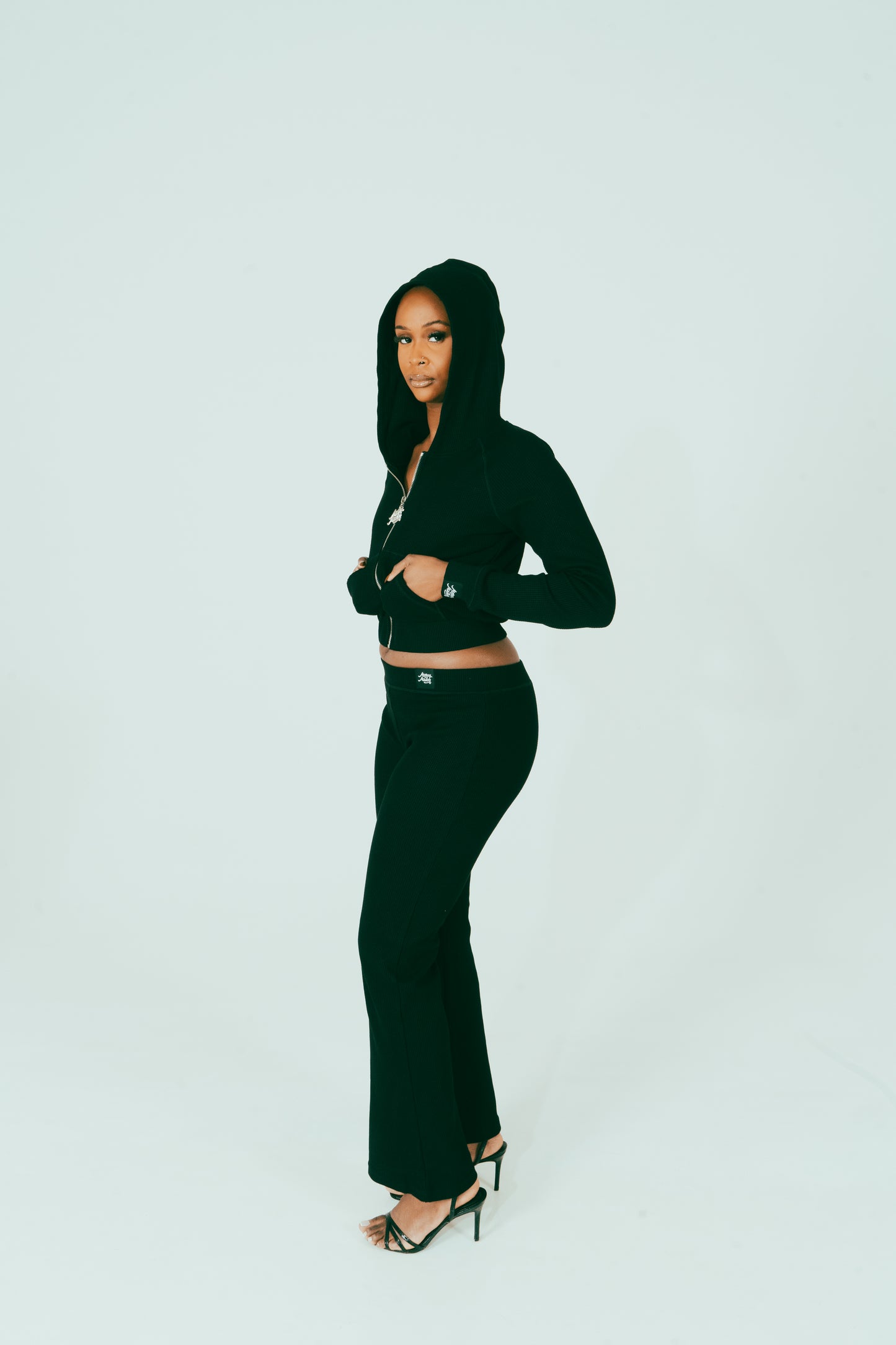Money Maker Knit Zipped Hoodie