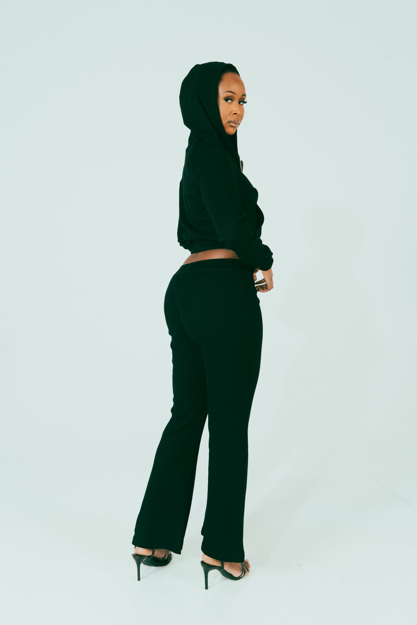 Money Maker Knit Flared Pants