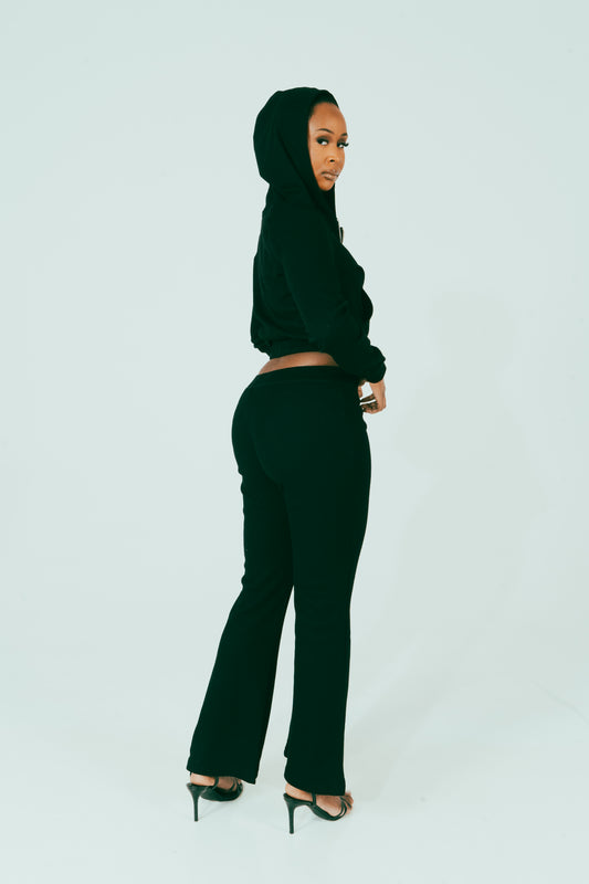 Money Maker Knit Flared Pants