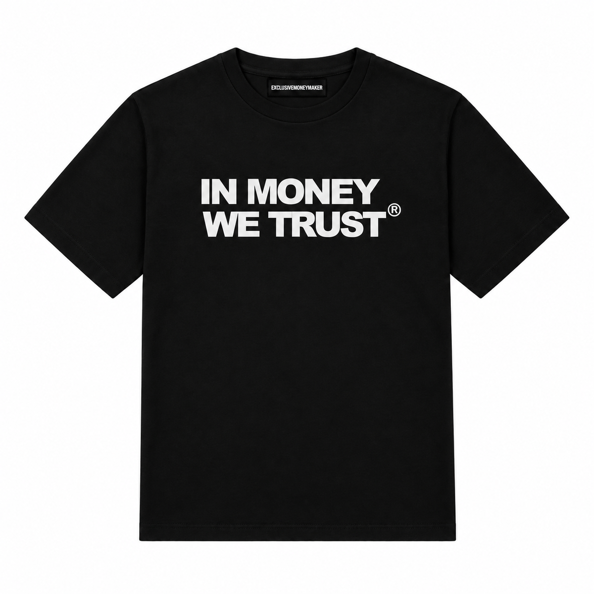 IN MONEY WE TRUST Black