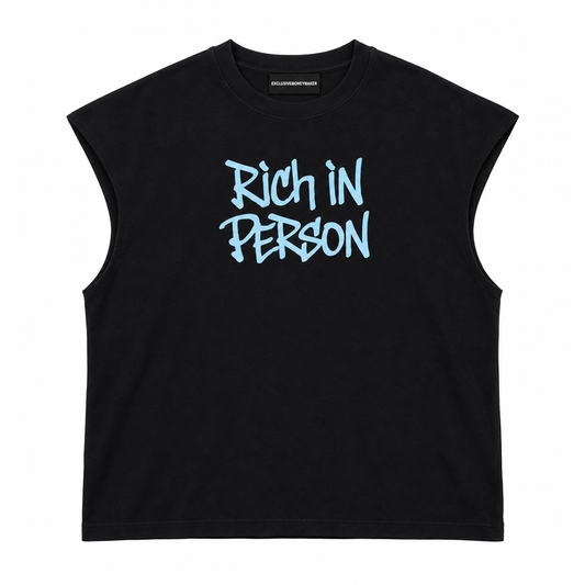 Rich iN PERSON Vest T-shirt