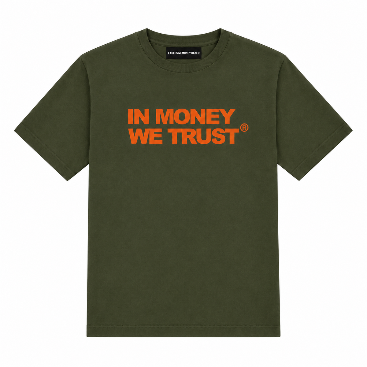 IN MONEY WE TRUST Khaki