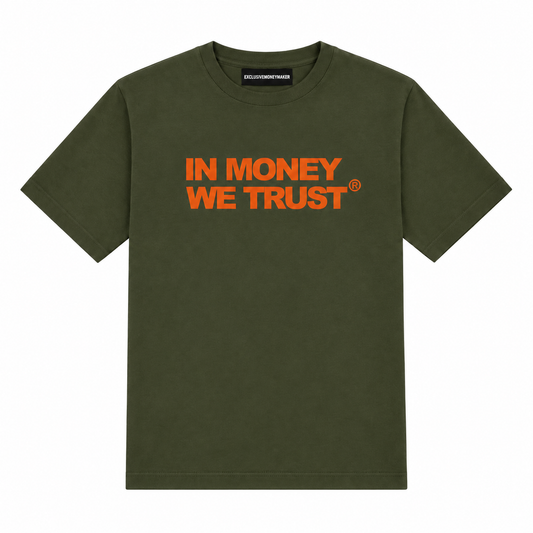 IN MONEY WE TRUST Khaki