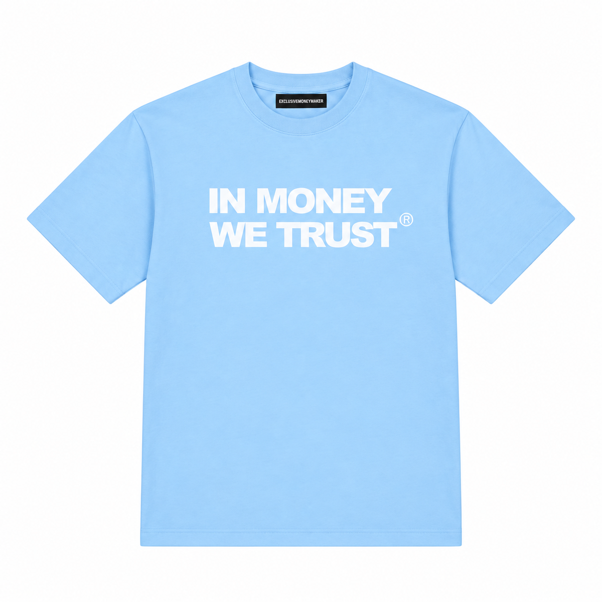 IN MONEY WE TRUST Baby blue
