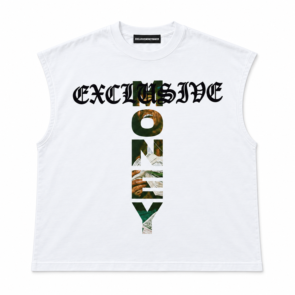 Exclusive Money Maker Rhinestone Vest